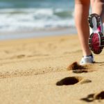 running on beach move away from internal training concept