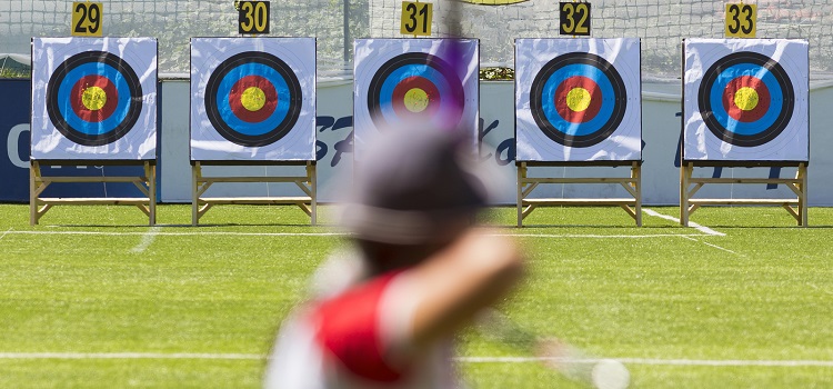 archer shooting target performance metrics concept