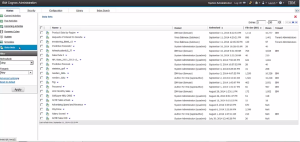 My data sets in Cognos Administration