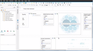 Report template in Report Studio with no metadata. 