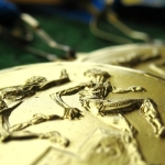 IBM gold concept medals