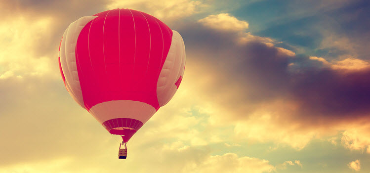 Cognos Environment enablement concept hot air balloon