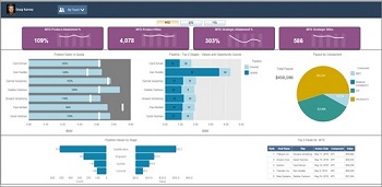 IronDrive dashboard