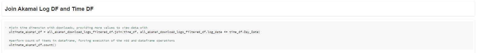 join web logs and csv Spark DataFrames syntax