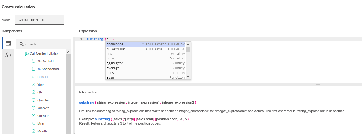 cognos analytics v11.1