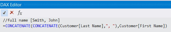 tabular modeling