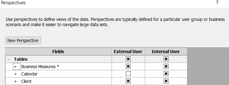 tabular modeling